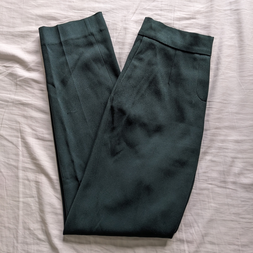 Aritzia Babaton Conan Pant in Scarab Green